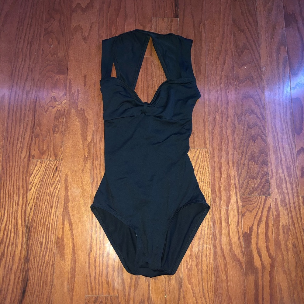 Black leotard